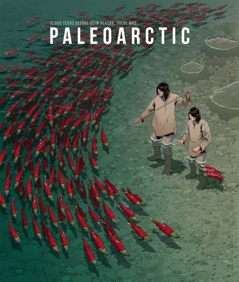 2017 Alaska Archaeology Month Paleoarctic Poster