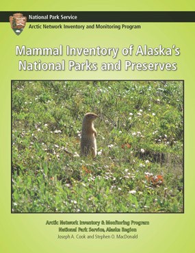 Technical Report Cover with arctic squirrel standing at attention. Technical Report Cover with arctic squirrel standing at attention.