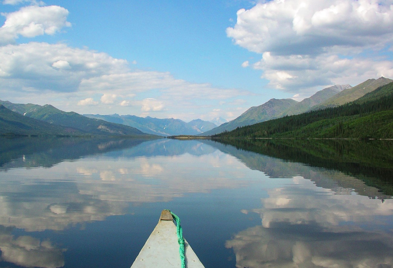Walker Lake in summer, as viewed from a kayak