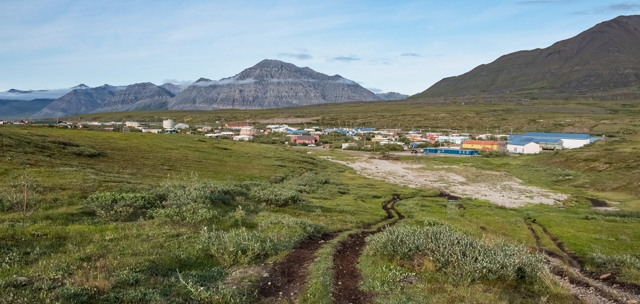 ATV trail leading to Anaktuvuk Pass in the Brooks Range