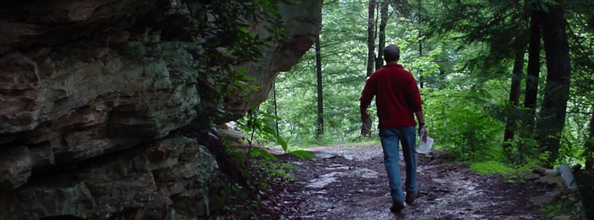 hiking on Old Woods Ferry Road hiking on Old Woods Ferry Road