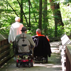 Person in wheelchair