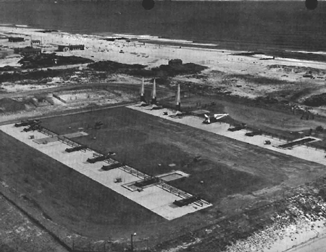 Nike Launch Pad at Fort Tilden, 1969.