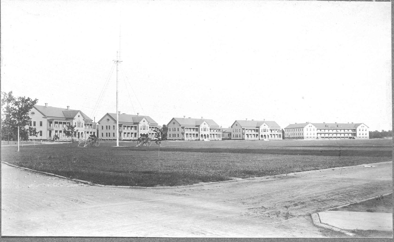 Historic Photo of Fort Hancock Parade Ground