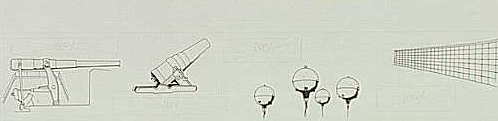 Drawings of Endicott Era weaponry.