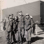 Nike soldier with radar vans.