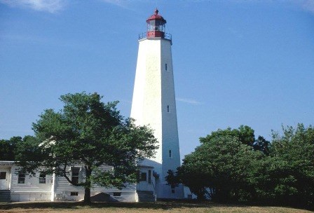 The Sandy Hook lighthouse can be found in the Sandy Hook Unit of Gateway National Recreation Area. The Sandy Hook lighthouse can be found in the Sandy Hook Unit of Gateway National Recreation Area.
