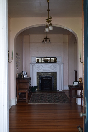 Interior view of Fort Hancock's History House at the Sandy Hook unit of Gateway