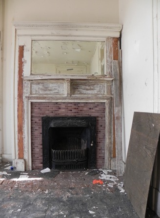 The former Bachelor Officers Quarters reveals both the plight and the potential of historic Fort Hancock.