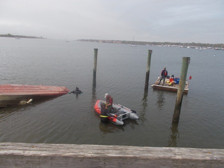 divers at GK boat ramp small