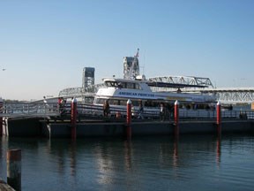 New summer ferry service for Riis Landing provides opportunities for many coastal activities.