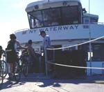 Ferry Nice! Weekend ferry service from New York City directly to Sandy Hook
Seastreak Ferry 1-800-BOATRIDE or www.seastreak.com Ferry Nice! Weekend ferry service from New York City directly to Sandy Hook
Seastreak Ferry 1-800-BOATRIDE or www.seastreak.com