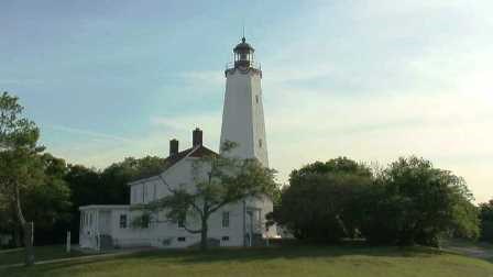 Image from Sandy Cam of the Sandy Hook Lighthouse. Image from Sandy Cam of the Sandy Hook Lighthouse.