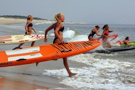 25th Annual All-Women's Lifeguard Tournament, this Wednesday July 29, 2009 at Sandy Hook.