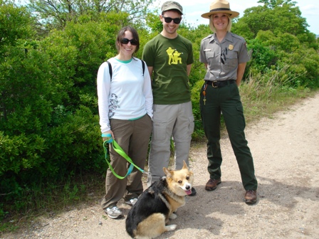 The park compendium, updated annually, includes where and when pet owners can bring their pets to Gateway. (Pets must alwasy be on a leash!)