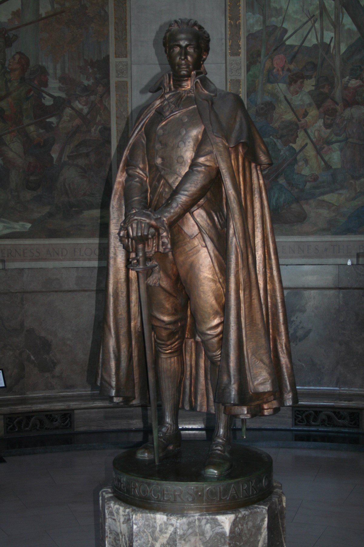 George Rogers Clark statue