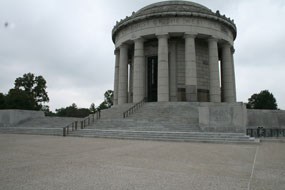 George Rogers Clark Memorial after restoration. George Rogers Clark Memorial after restoration.