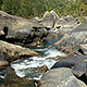 photo of a small waterfall