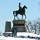 the General Hancock equestrian monument