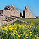 The remains of the mission church at Gran Quivira