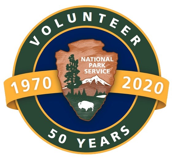 VIP 50th Logo NPS Volunteers in Parks 50th anniversary logo