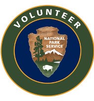 Volunteer logo with NPS arrowhead