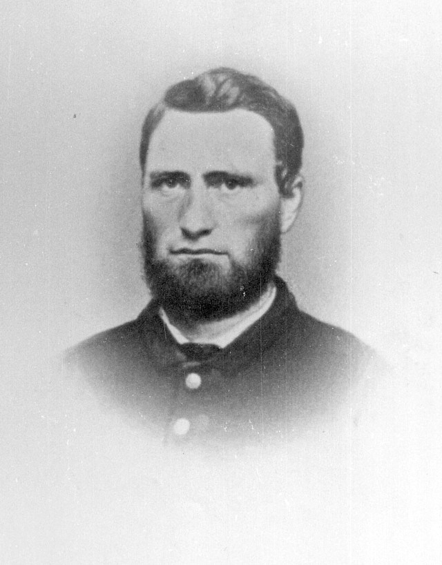 Photograph of Amos Humiston with beard