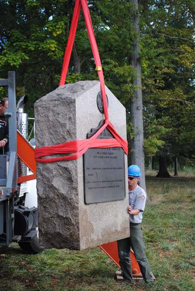 Moving Battery F, 5th US AR Monument