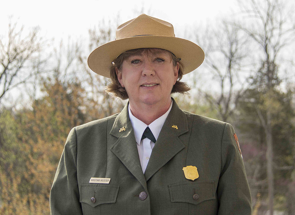 Kristina Heister, Acting Superintendent, Gettysburg National Military Park and Eisenhower National Historic Site. A photo of Acting Superintendent Kristina Heister.