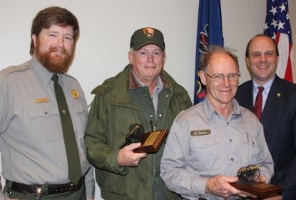 Jordan and Sanders receive Gettysburg awards Dec 2014