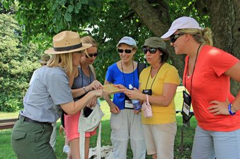 Teacher workshop on the Gettysburg battlefield