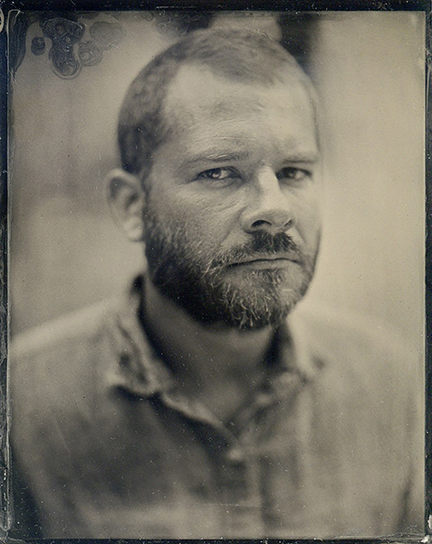 tintype photo of Brian Emery