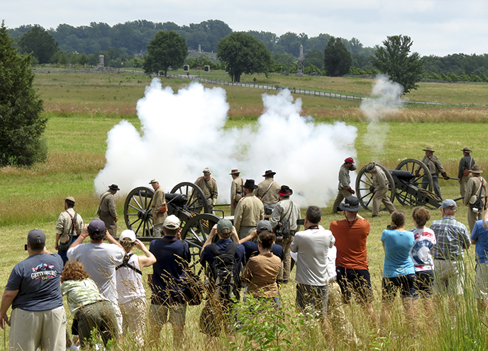 Living History demonstrations at Gettysburg NMP. Living History demonstrations at Gettysburg NMP.
