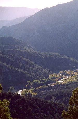 A photo of the Gila River viewed from Route 15 enroute to the Cliff Dwellings A photo of the Gila River viewed from Route 15 enroute to the Cliff Dwellings