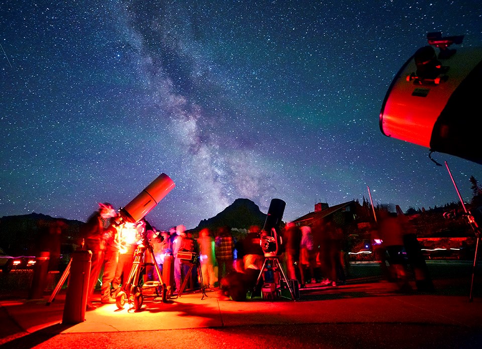 Star Party at Logan Pass Star Party at Logan Pass