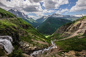 Mountains and a Valley