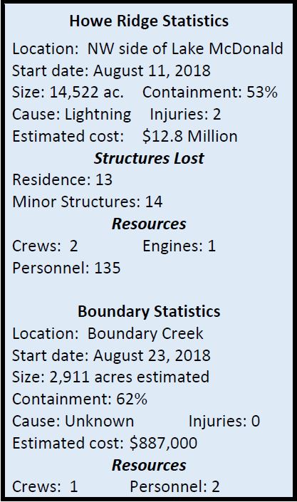 Statistical Fire information Graphic