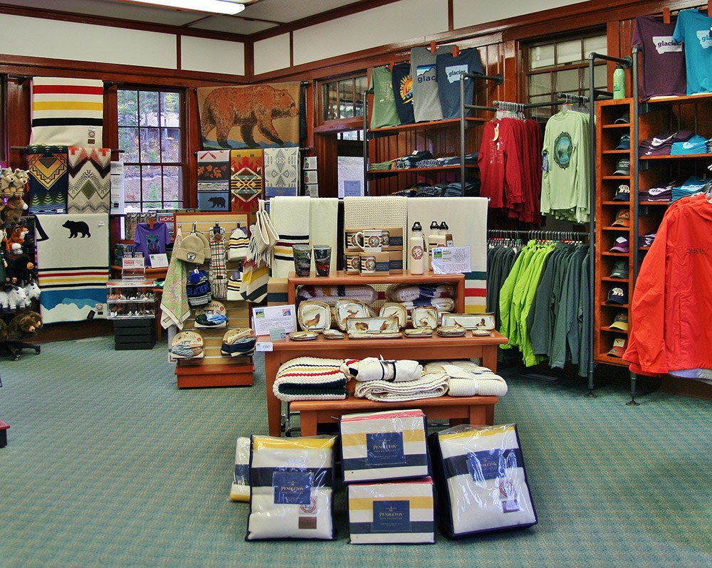 Glacier National Park Conservancy Bookstore at the West Glacier Train Depot