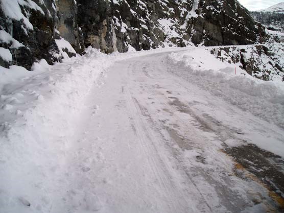 Ice and Snow on the Going-to-the-Sun Road