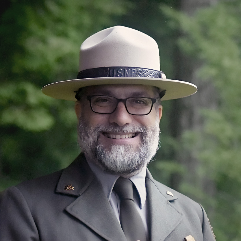Dave Roemer in NPS uniform
