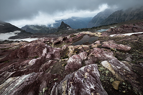 Little Matterhorn and Sperry Glacier
