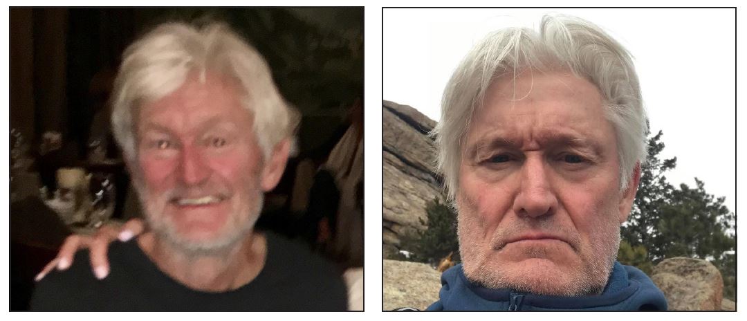 Photos of 66-year-old missing man, Mark Sinclair