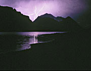 Thunderstorm in Glacier