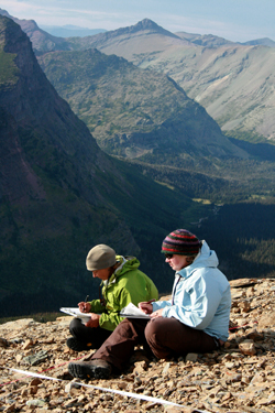 GLORIA Survey on a mountaintop