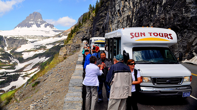 Sun Tours on Going-to-the-Sun Road