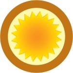 Blazing Sun Graphic