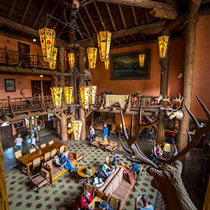 Lake McDonald Lodge Lobby