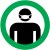 graphic of person wearing a face mask