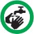 graphic of washing hands