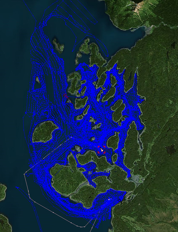 Beardslee Islands 2021 NOAA survey Rainier